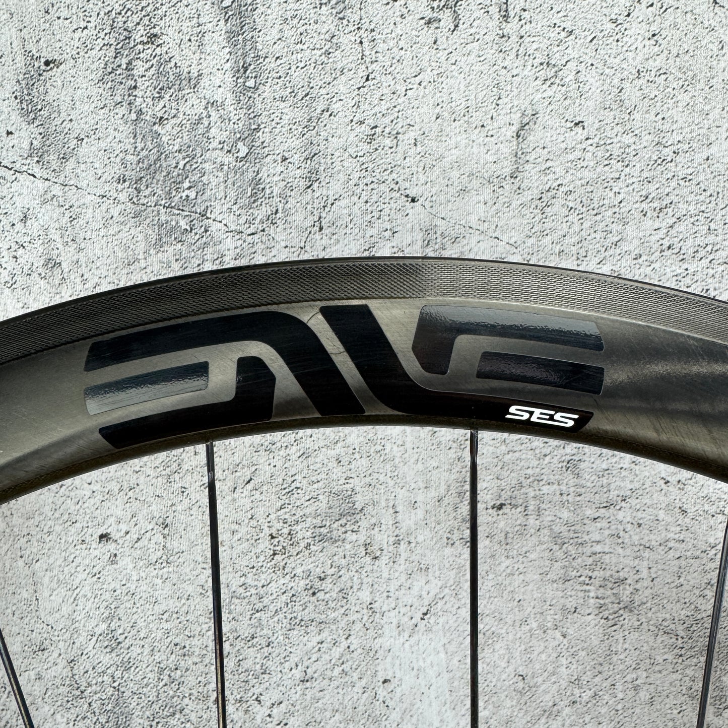 Enve SES 3.4 Carbon Textured Rim Brake Clincher DT 350 Wheelset 700c 1607g