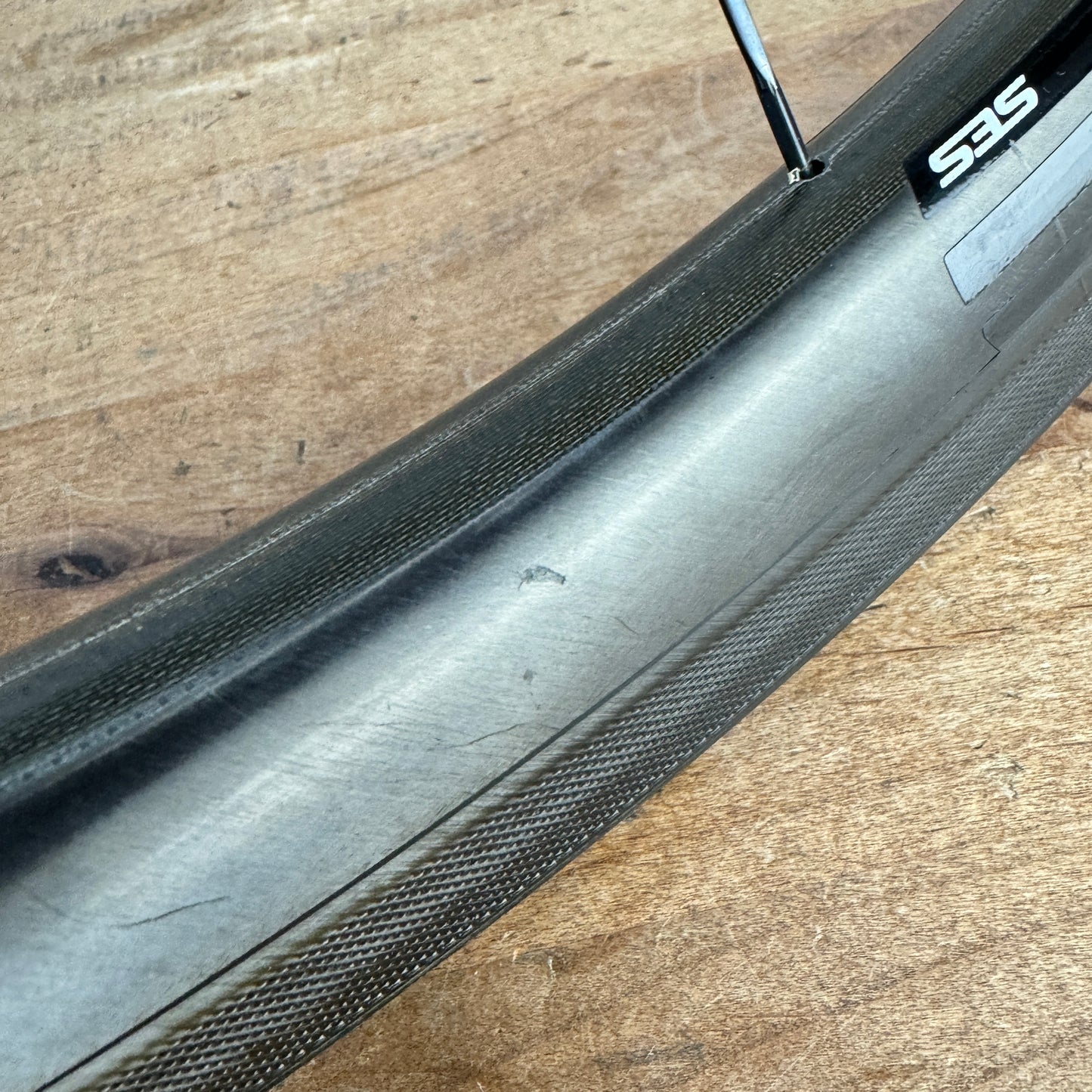 Enve SES 3.4 Carbon Textured Rim Brake Clincher DT 350 Wheelset 700c 1607g