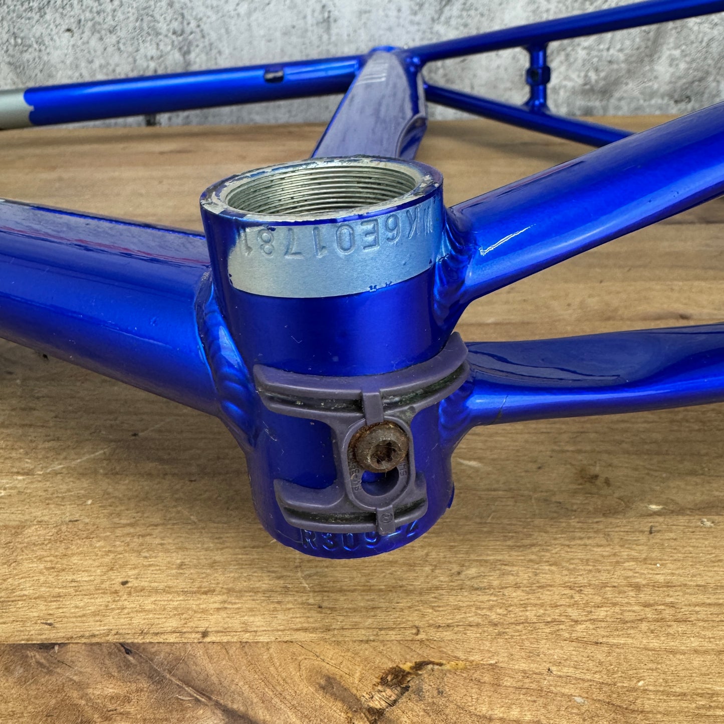 Jamis Comet Blue 54cm Alloy TT/Triathalon Rim Brake Quick Release Frameset 3324g