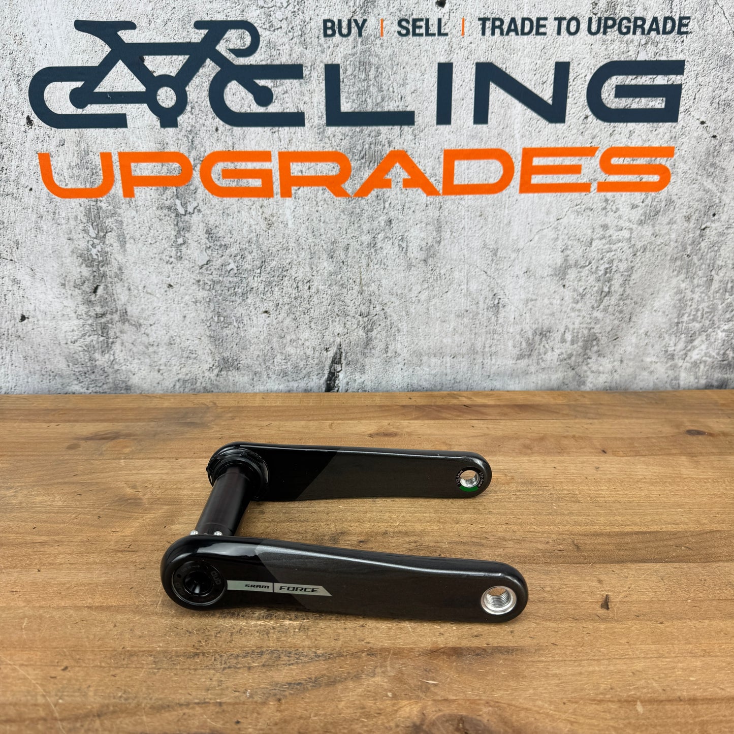 Light Use! SRAM Force AXS D2 172.5mm DUB 8-Bolt Direct-Mount Carbon Crankset
