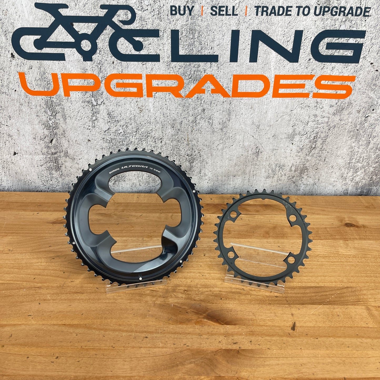 Shimano Ultegra R8000 52/36t 11-Speed 4-Bolt 110BCD Pair Chainrings 110BCD