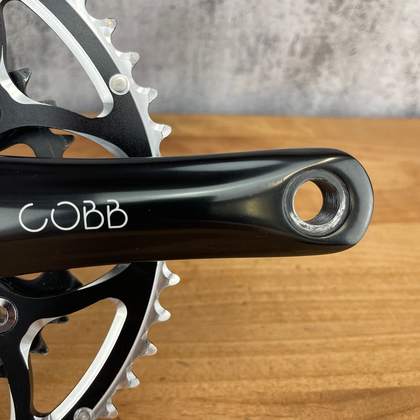 Low Mile! Cobb Alloy 110BCD 52/36t 10/11-Speed 145mm Crankset GXP Spindle
