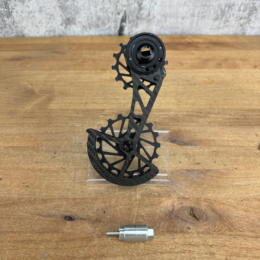 Low Mile! Nova Ride OSPW fits Sram Force/Red AXS Carbon Derailleur Cage 79g