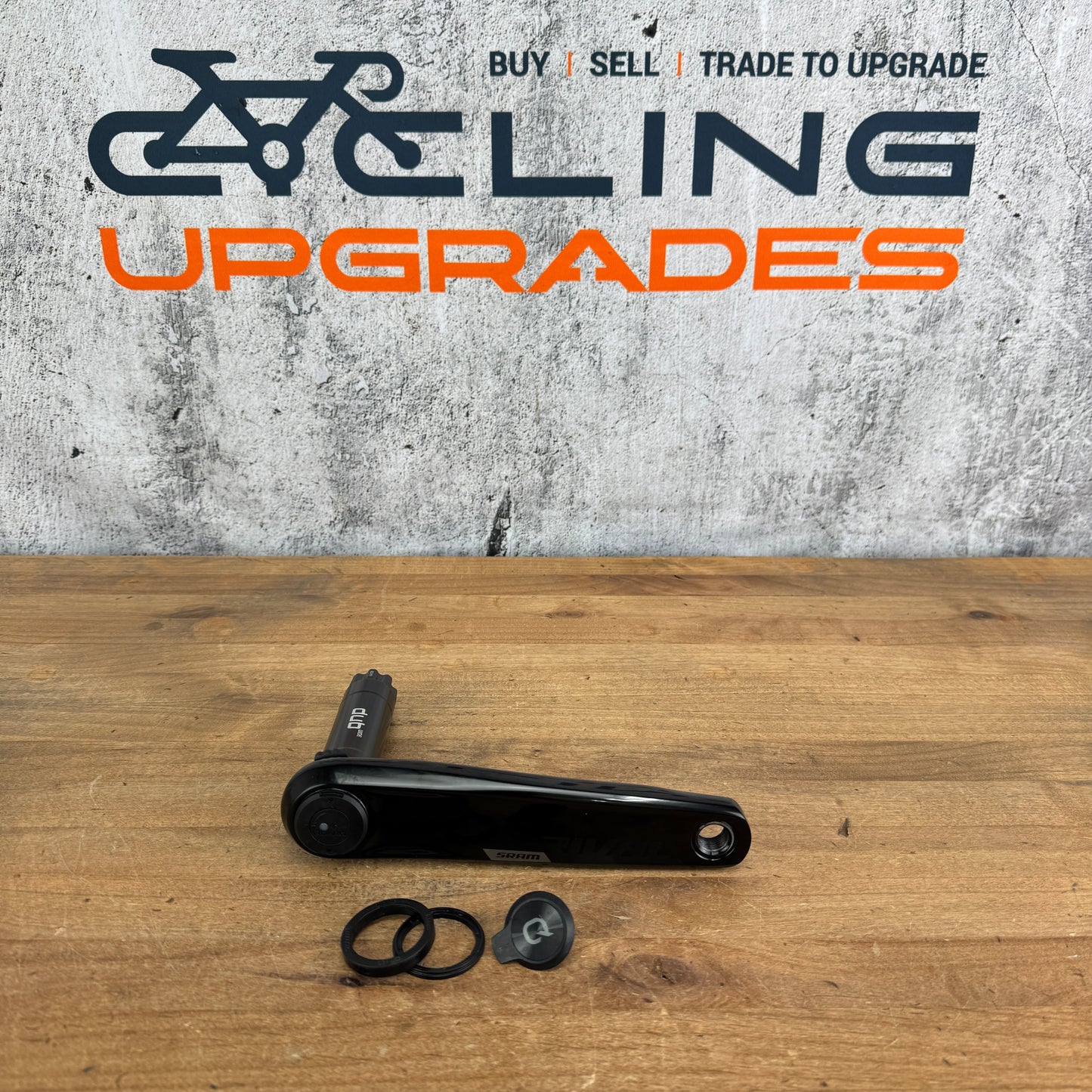 Low Mile! SRAM Rival AXS DUB Wide 170mm Left Side Quarq Power Meter Crank Arm