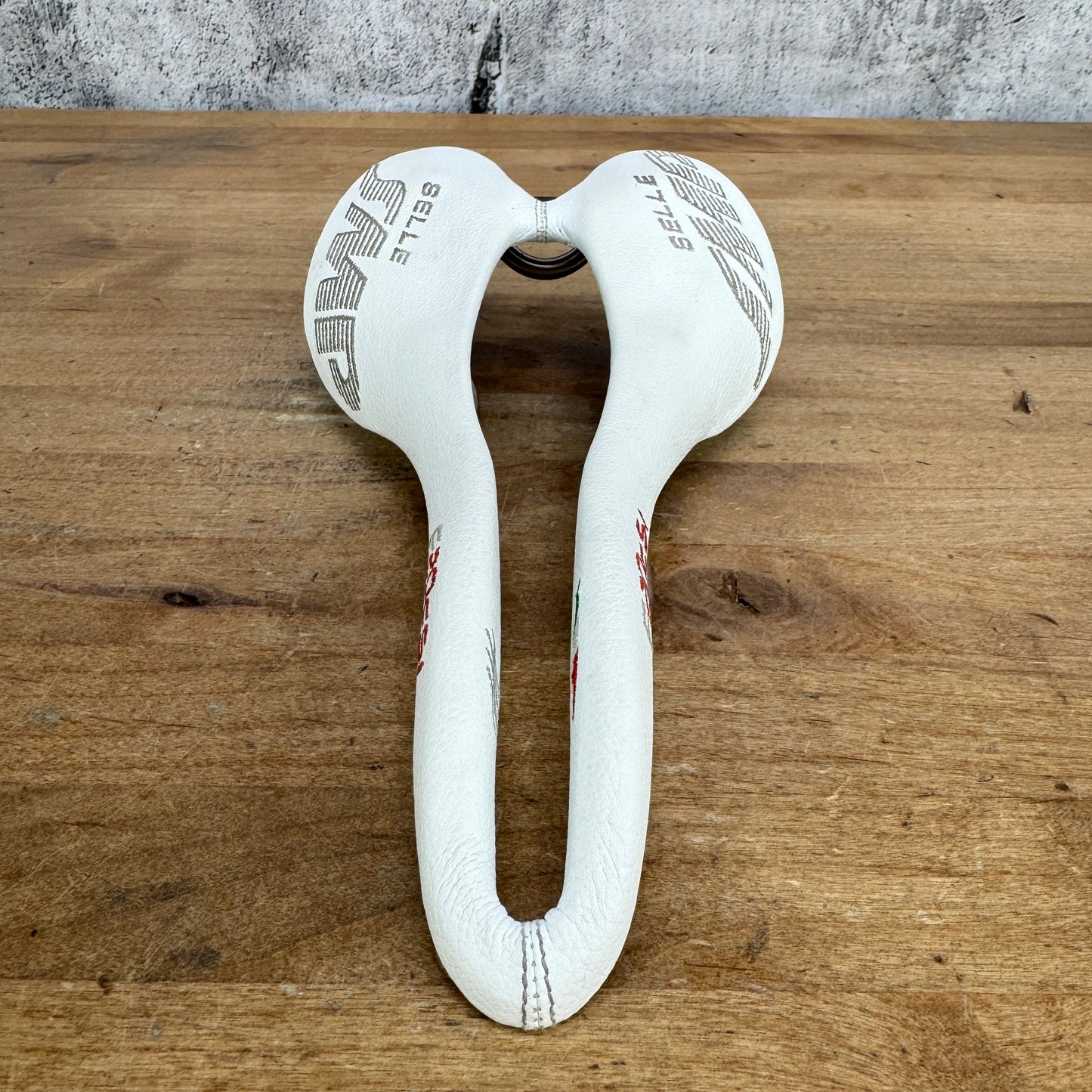 Selle SMP F20C s.i. White 135mm 7x7mm Steel Rails Bike Saddle 208g