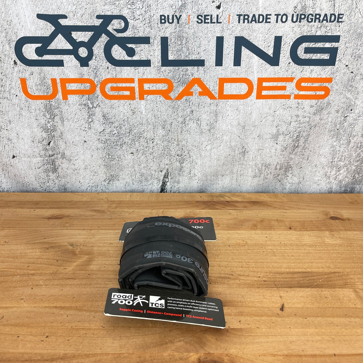 New! Single WTB Exposure 30c 700c x 30mm Tubeless Road Bike Tire