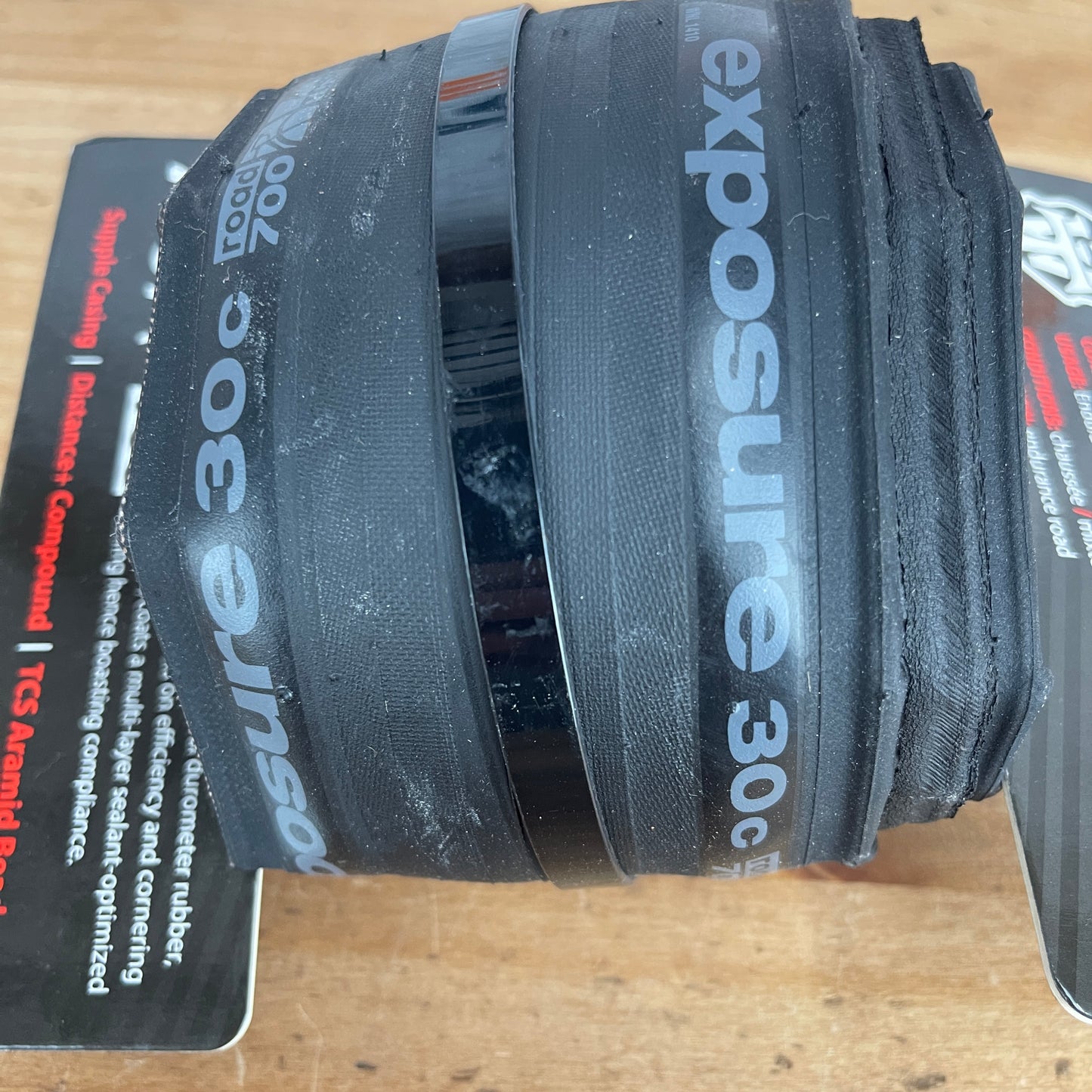 New! Single WTB Exposure 30c 700c x 30mm Tubeless Road Bike Tire