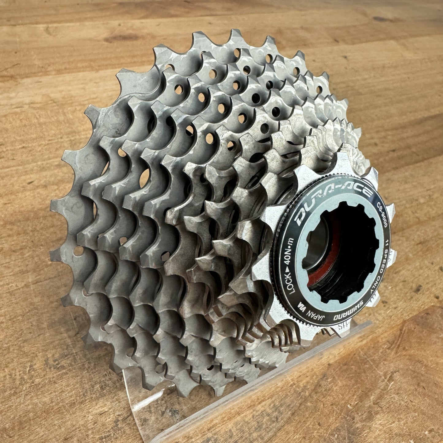 Light Wear! Shimano Dura Ace CS-9000 11-28t 11-Speed Bike Cassette 195g