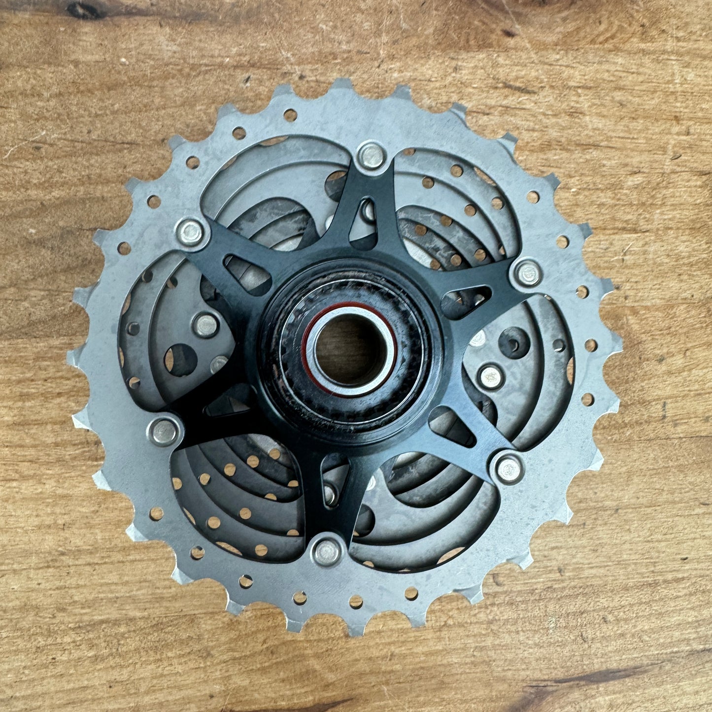 Light Wear! Shimano Dura Ace CS-9000 11-28t 11-Speed Bike Cassette 195g