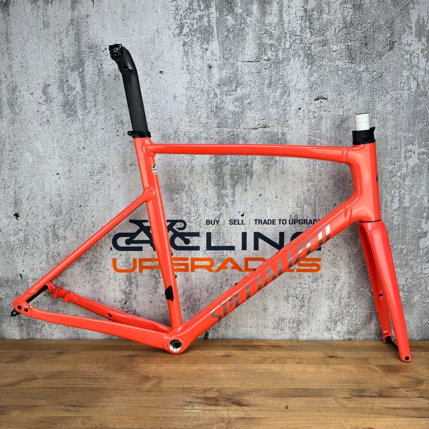 Low Mile! 2023 Specialized Allez Sprint 61cm Alloy Disc Brake BIke Frameset 700c