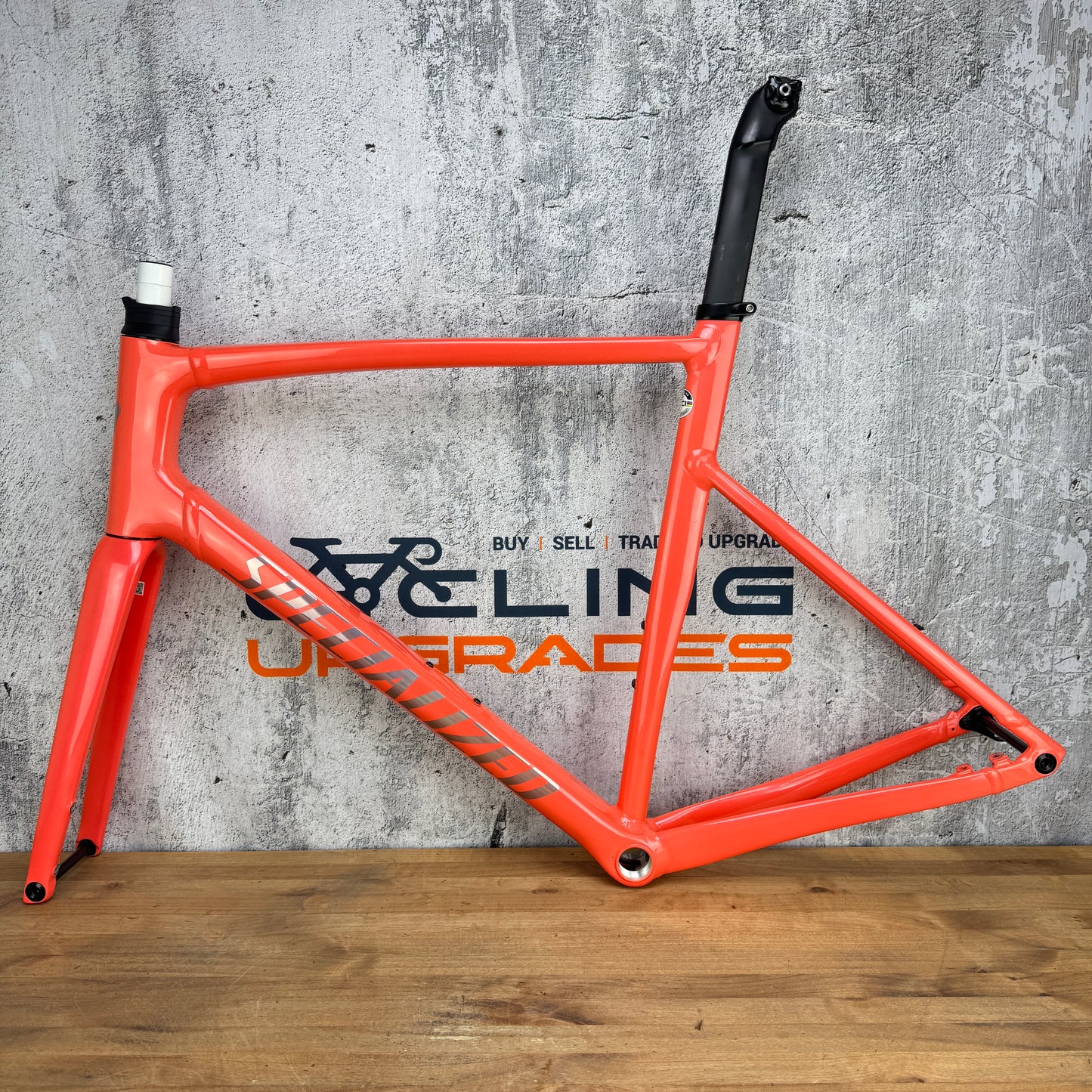 Low Mile! 2023 Specialized Allez Sprint 61cm Alloy Disc Brake BIke Frameset 700c