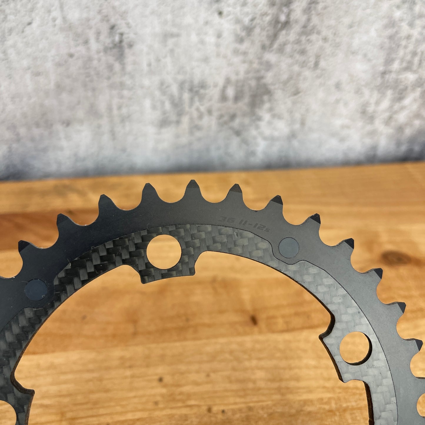 New! Carbon-Ti X-Carboring Evo 11/12-speed 52/36t Chainrings 5-Bolt 110BCD