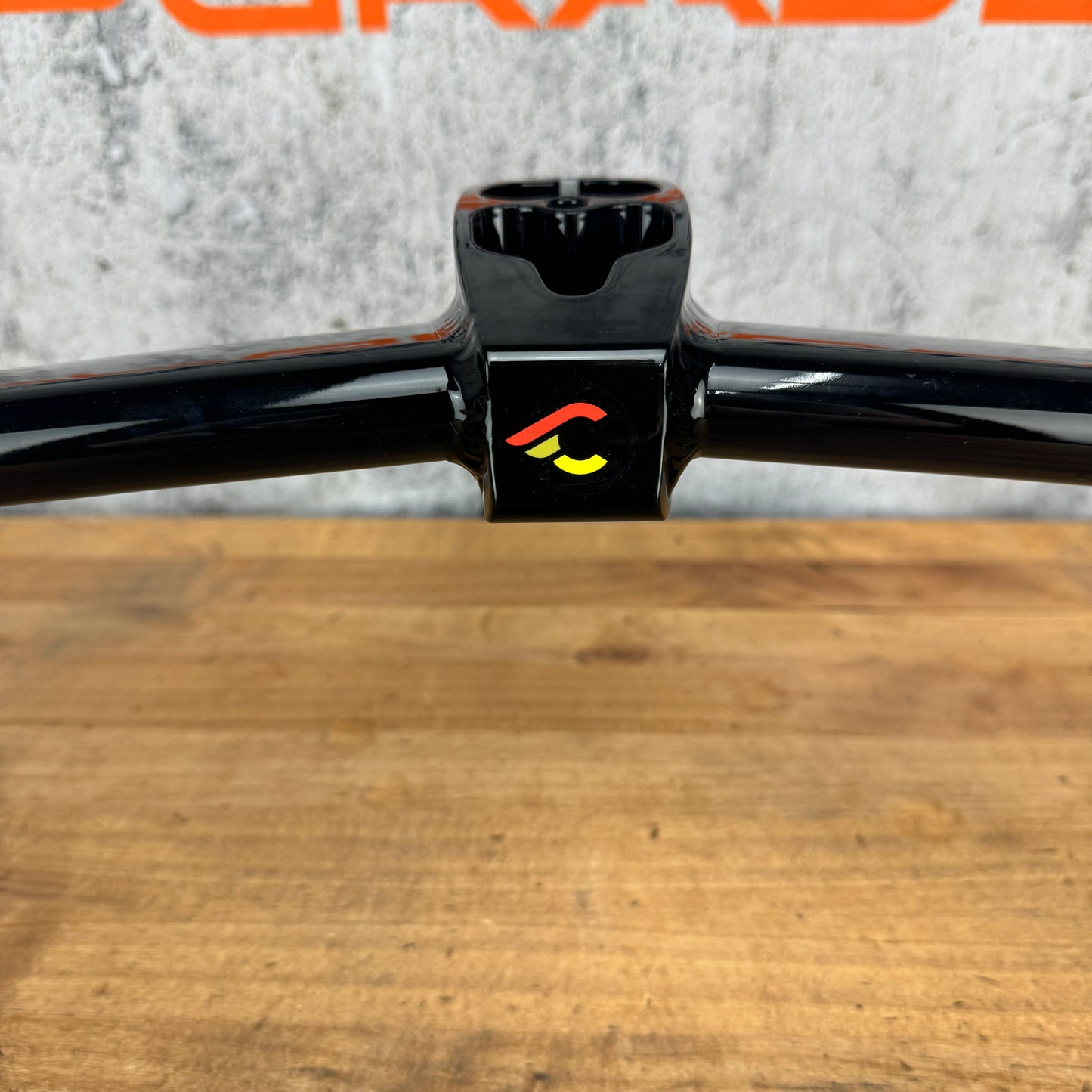 New Takeoff! Cinelli Intergralter 42cm x 100mm Gloss Black Integrated Handlebar 1"