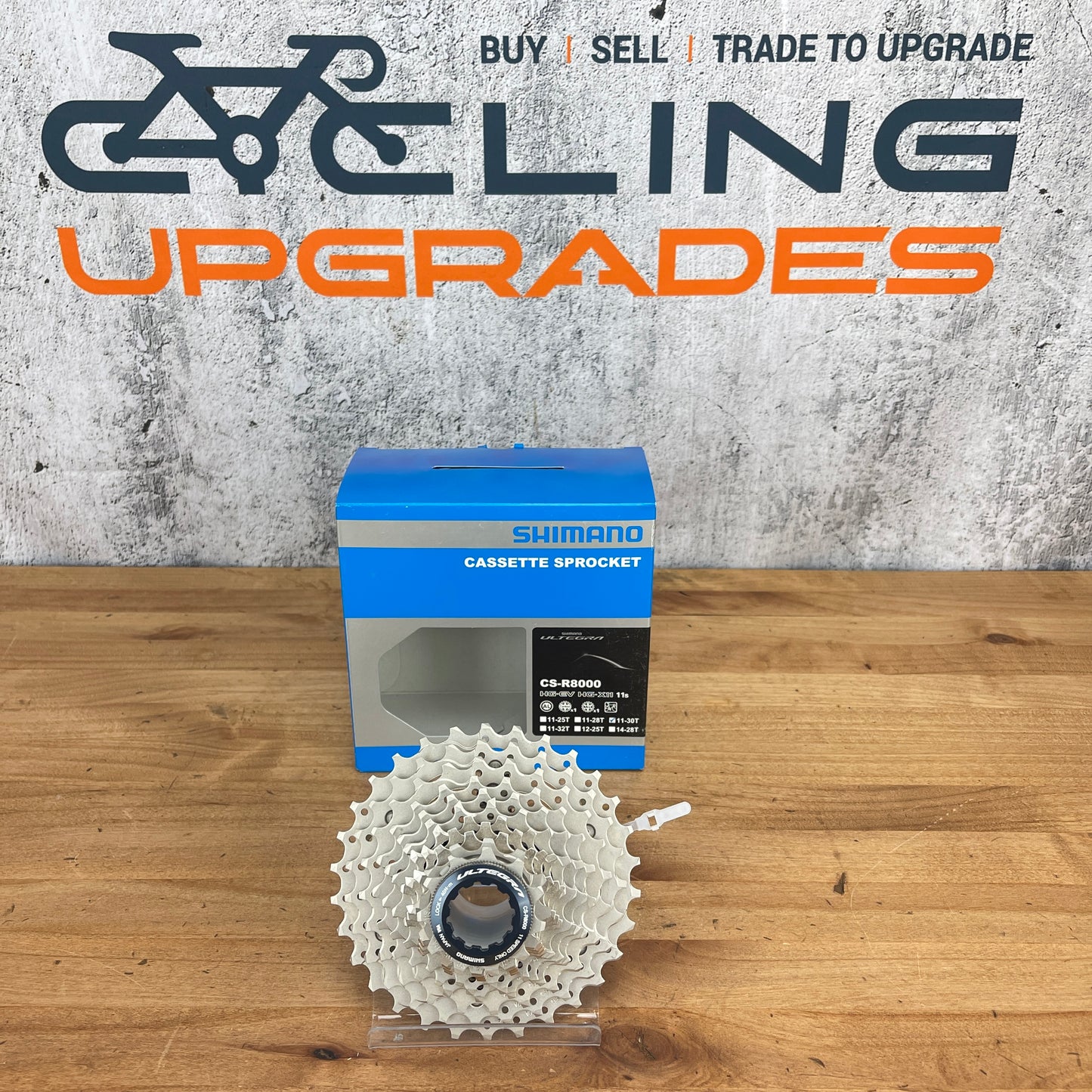 New! Shimano Ultegra CS-R8000 11-30t 11-Speed Bike Cassette 270g