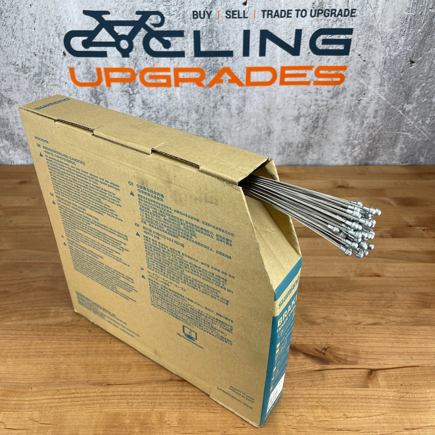 New! Shimano Dura-Ace/Ultegra SUS Brake Inner Cable 1.6x2000mm 58pcs Bulk Box