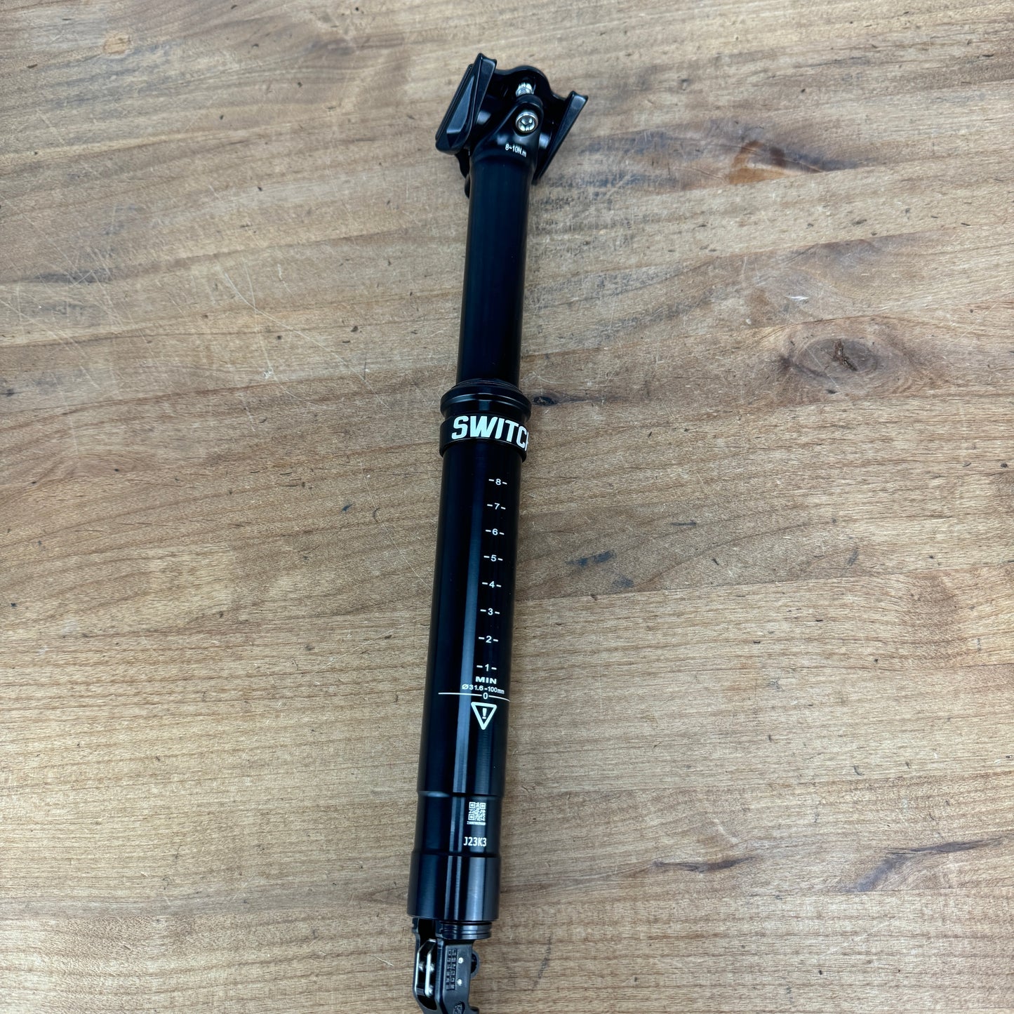 New! Switch Components SW 31.6mm 100mm Drop 370mm Dropper Seatpost + Remote