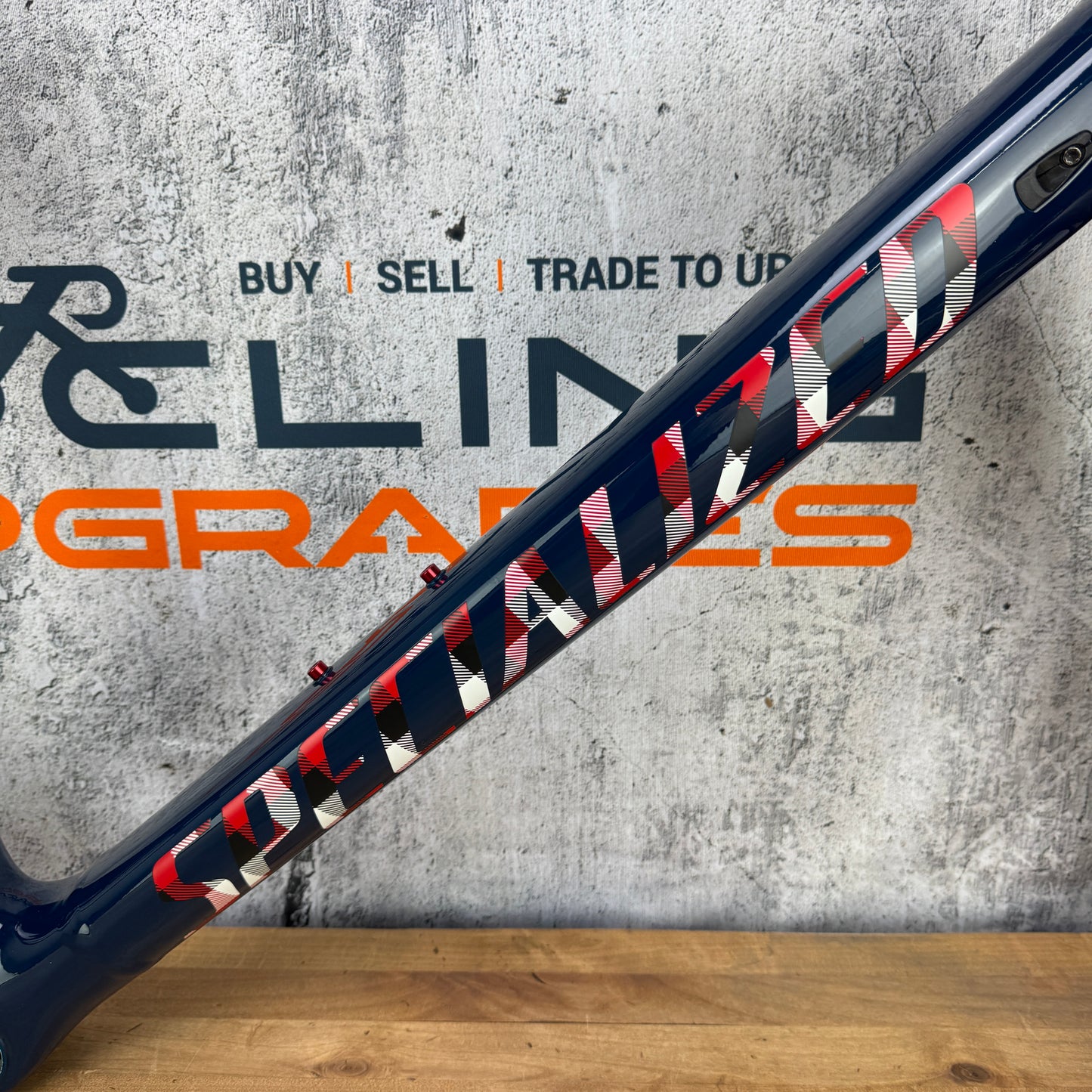 Low Mile! Specialized Allez Sprint Disc 56cm Lumberjack Alloy Bike Frameset 700c