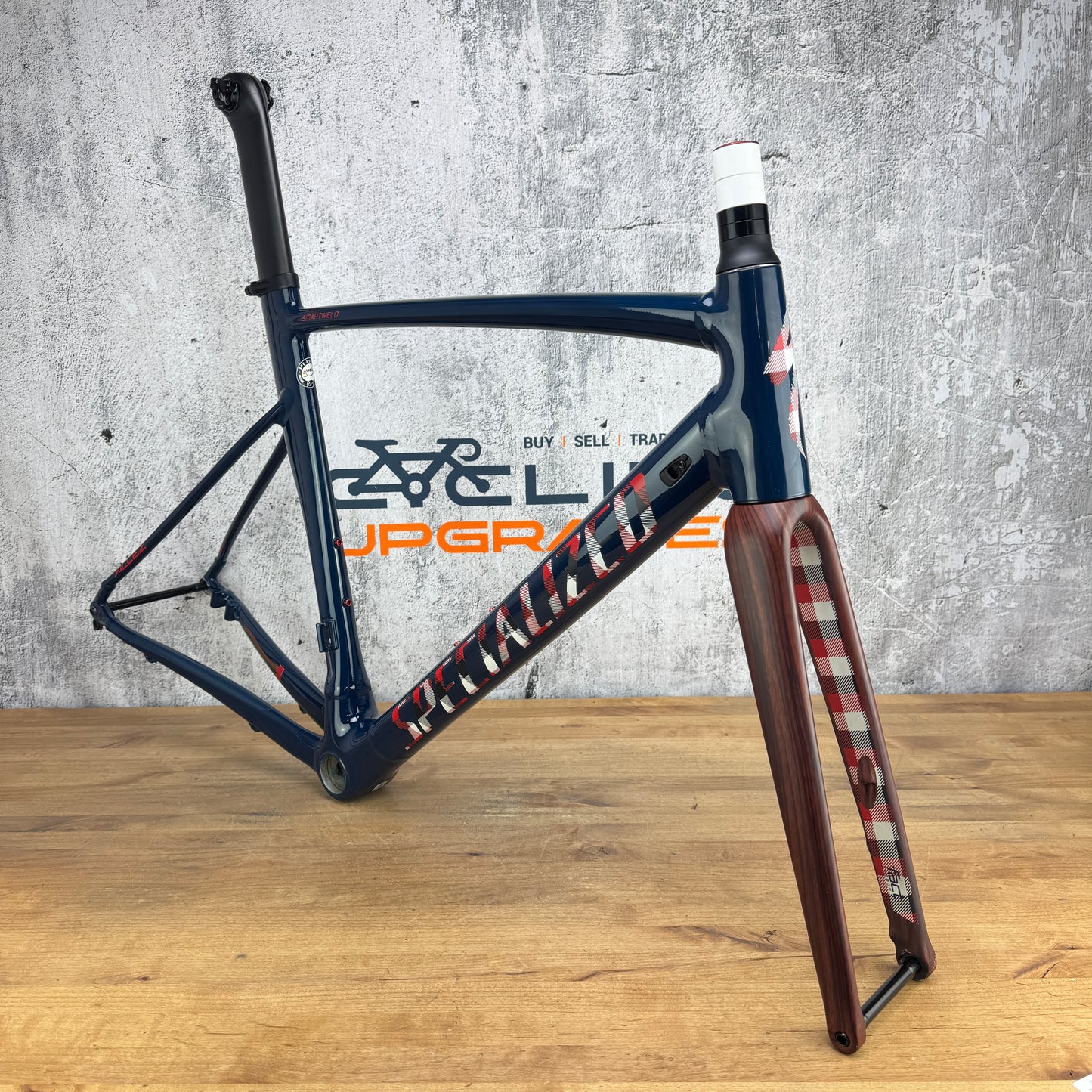 Low Mile! Specialized Allez Sprint Disc 56cm Lumberjack Alloy Bike Frameset 700c