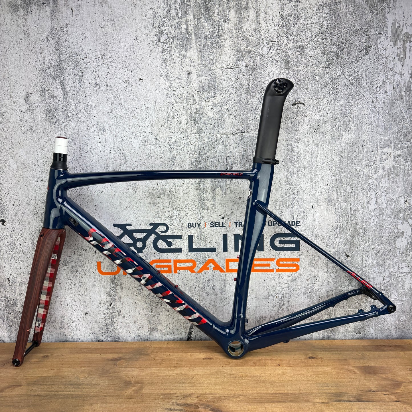 Low Mile! Specialized Allez Sprint Disc 56cm Lumberjack Alloy Bike Frameset 700c