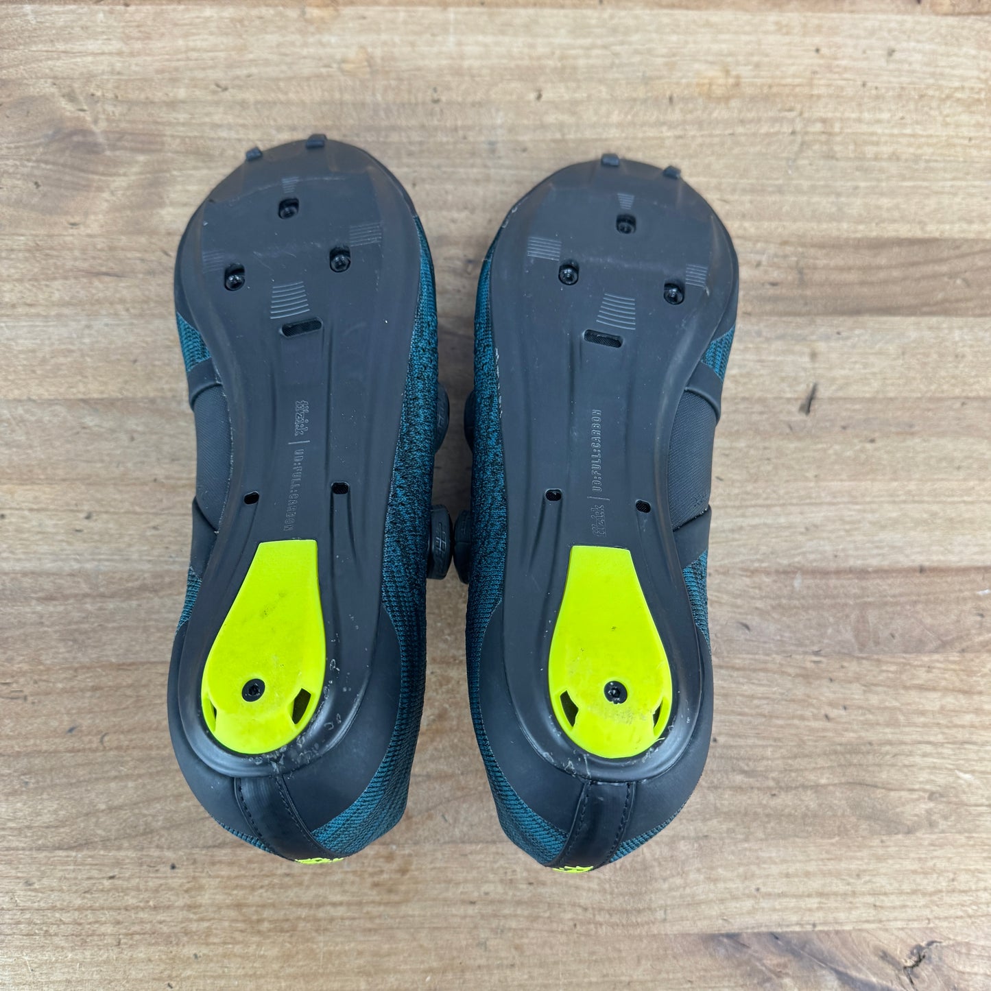 Worn Once! Fizik R1 Infinito Carbon Petrol Blue 43 EU BOA Road Cycling Shoes