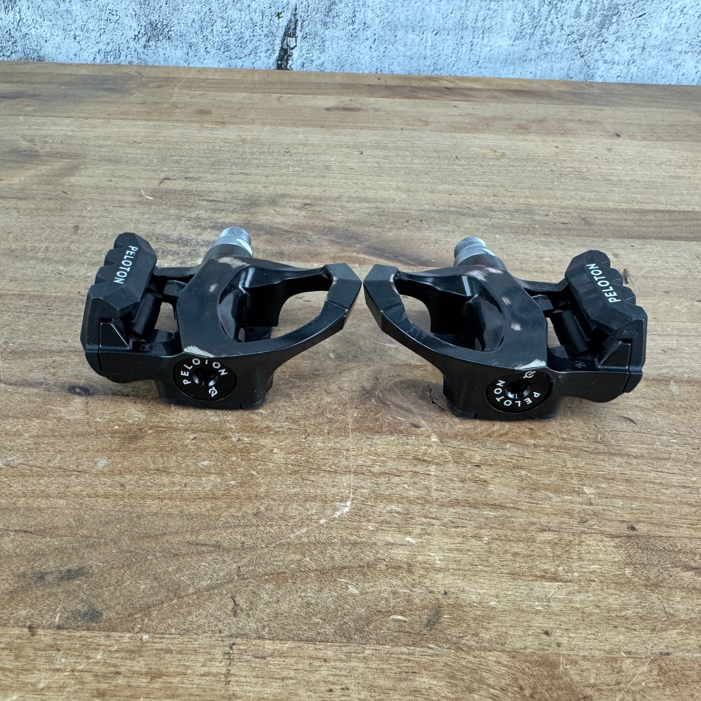 Peloton Stainless Steel Spindle Clipless Bike Pedals 470g