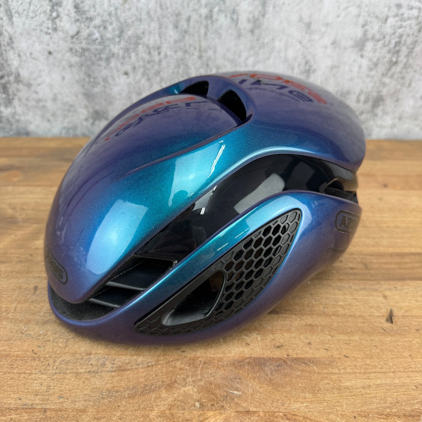 Abus Gamechanger Medium 52-58cm Flip Flop Purple Cycling Bike Helmet 300g