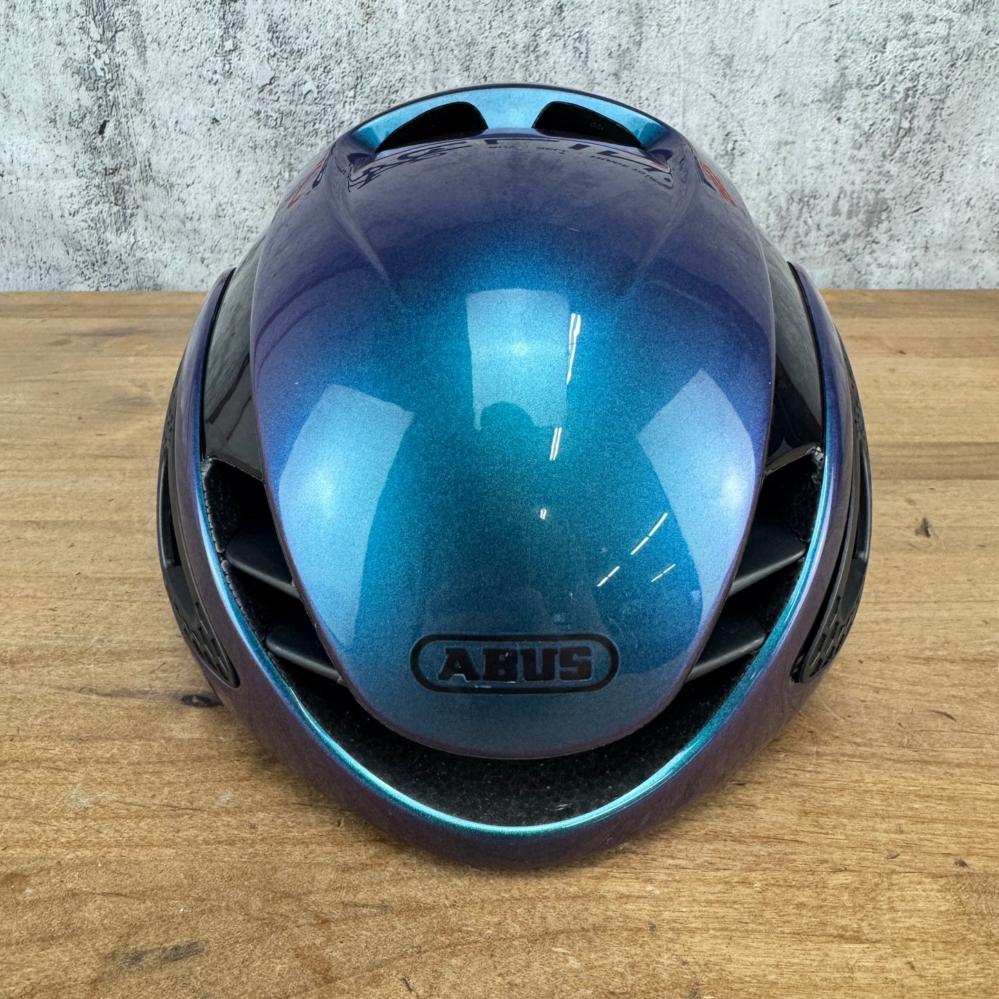 Abus Gamechanger Medium 52-58cm Flip Flop Purple Cycling Bike Helmet 300g