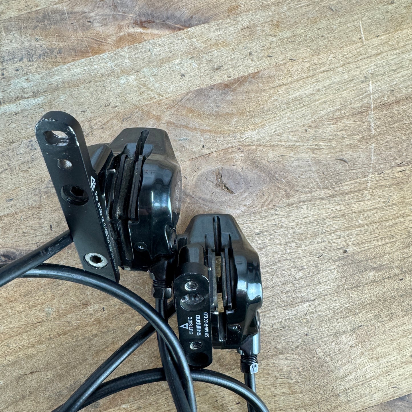 Light Use! Shimano Dura-Ace BR-R9270 Flat-Mount Disc Brake Calipers