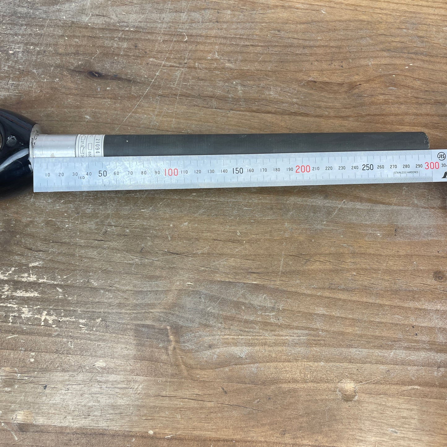 Carbon 1 1/8" 300mm Uncut Steerer Center-Lock Road Bike Fork 700c 43mm Rake