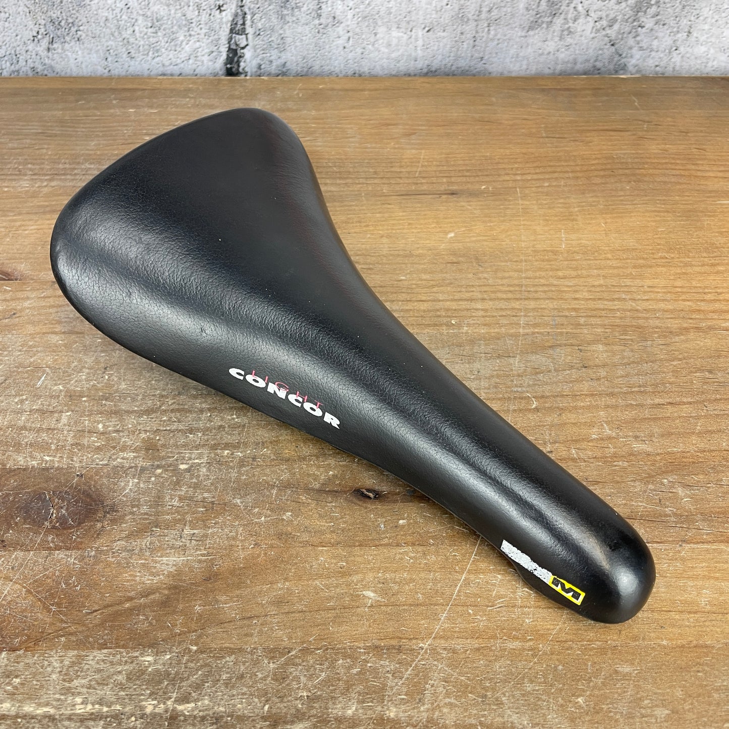 Vintage! 1993 Selle San Marco Concor Light 7x7mm Alloy Rails 133mm Saddle 210g