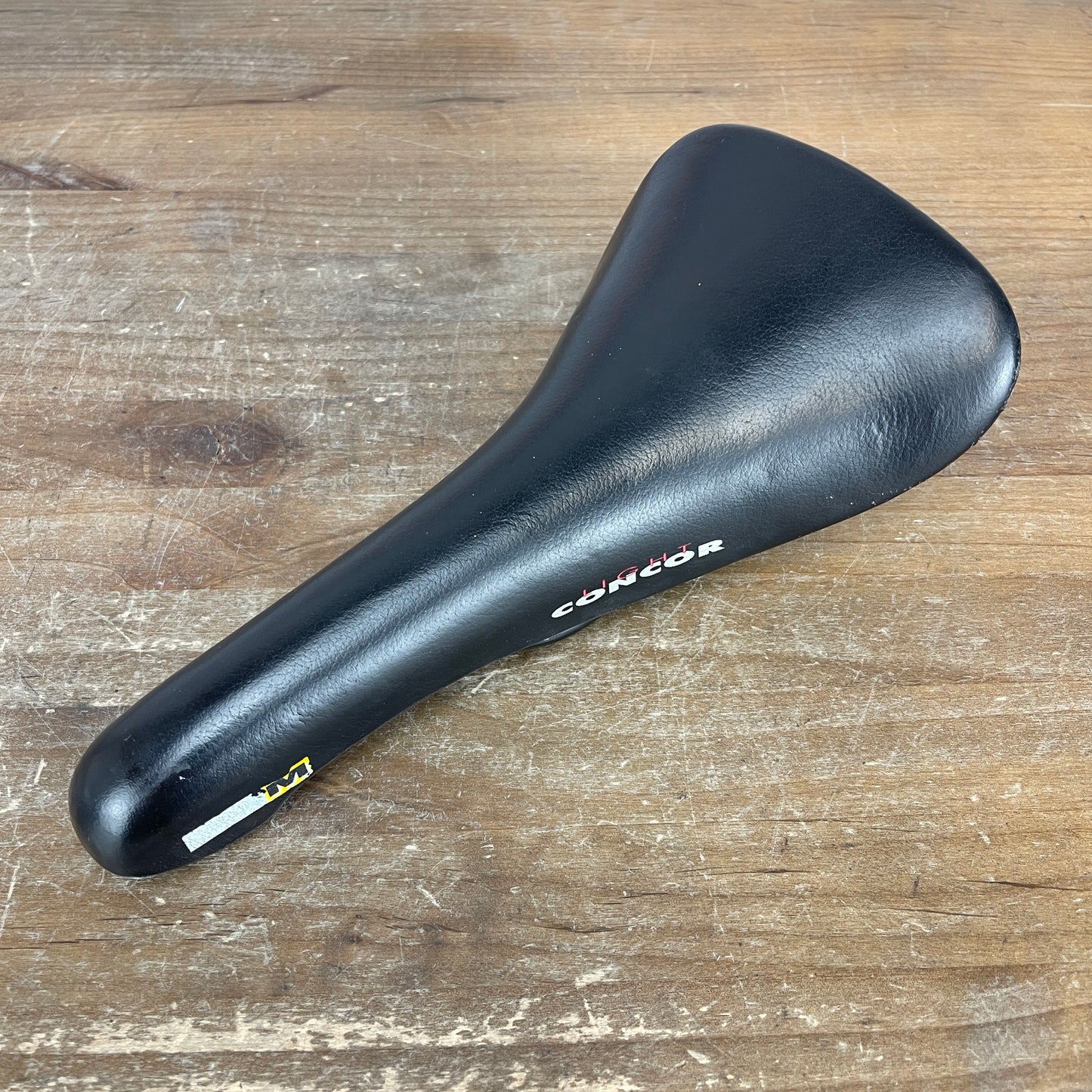 Vintage! 1993 Selle San Marco Concor Light 7x7mm Alloy Rails 133mm Saddle 210g