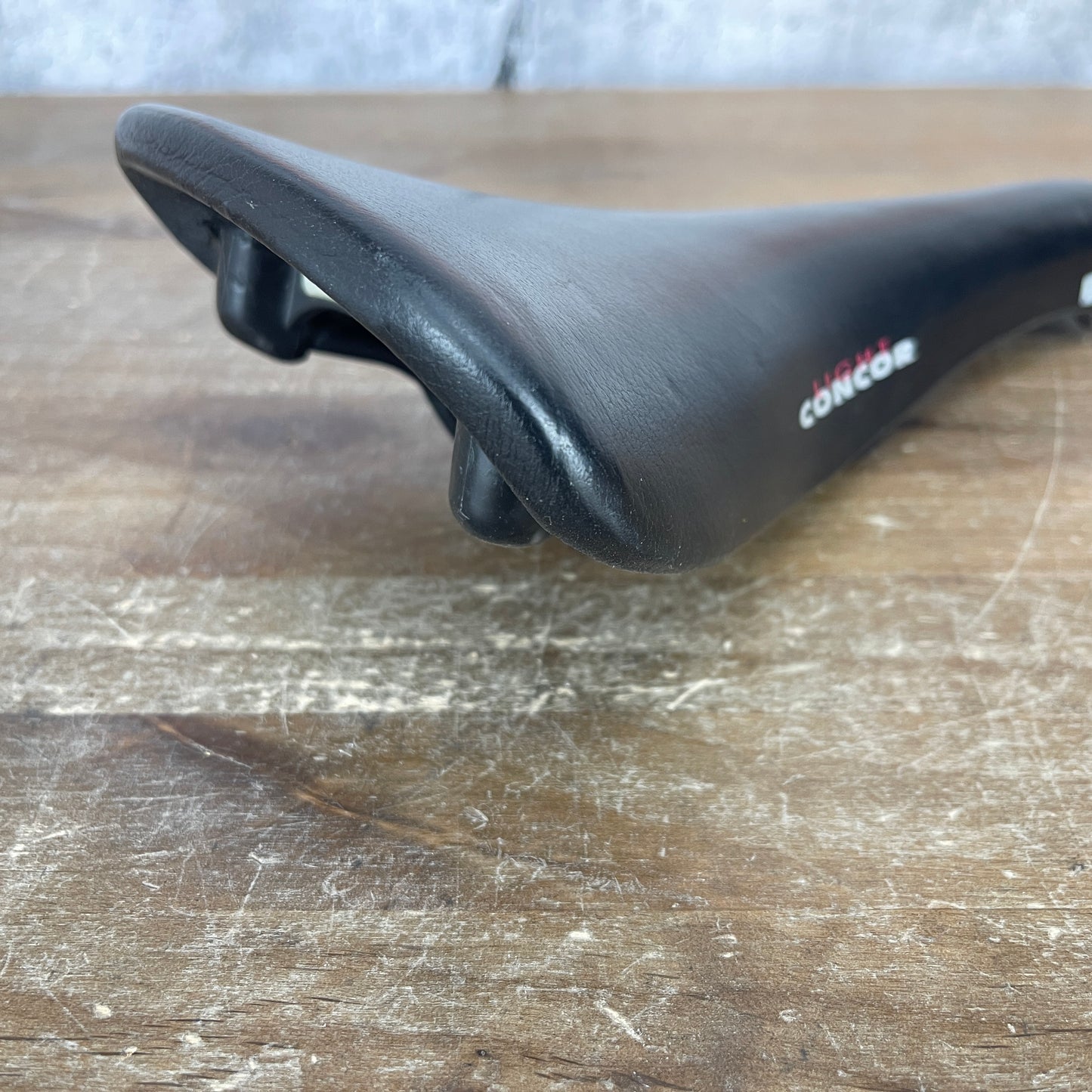 Vintage! 1993 Selle San Marco Concor Light 7x7mm Alloy Rails 133mm Saddle 210g