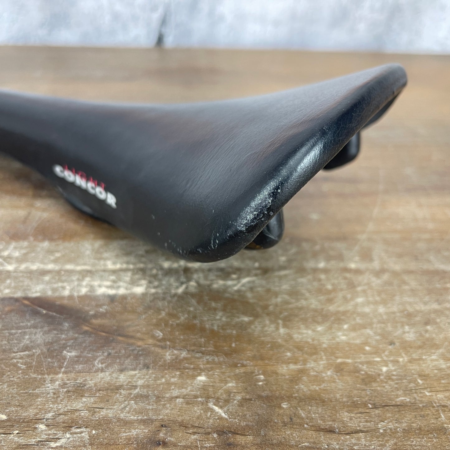 Vintage! 1993 Selle San Marco Concor Light 7x7mm Alloy Rails 133mm Saddle 210g