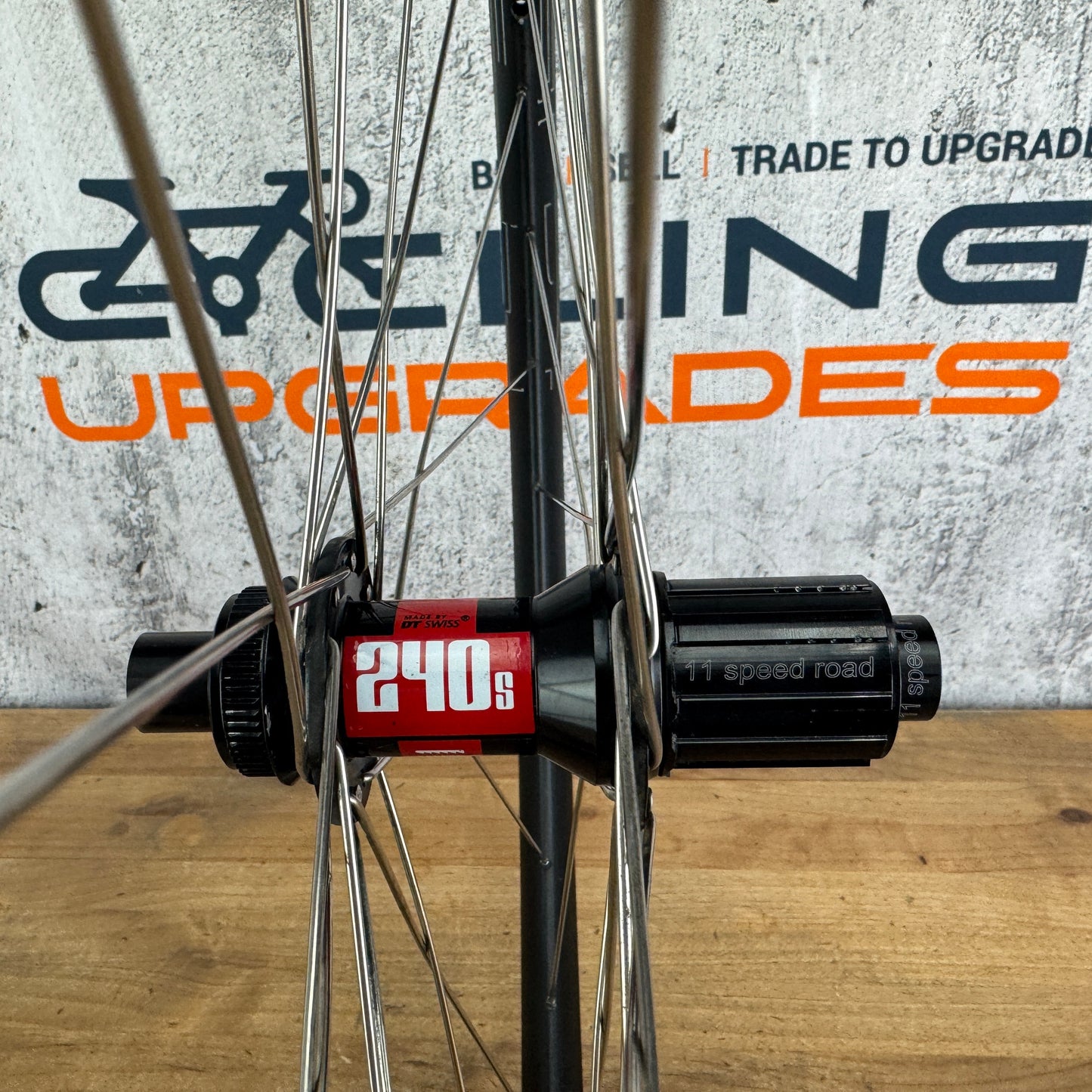 HED Belgium+ Alloy Tubeless Disc Brake Wheelset 700c 1763g DT 240s