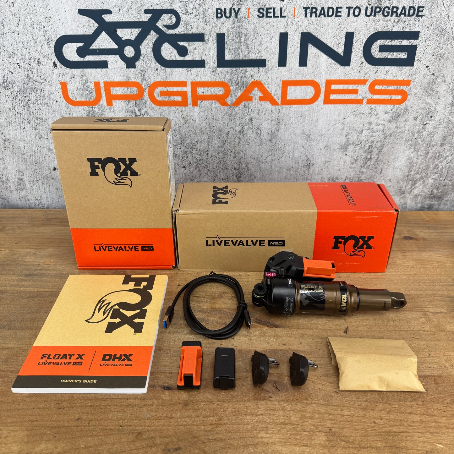 New Takeoff! Fox Float X live Valve NEO w/ NEO kit Electronic Rear Shock MSRP $1400