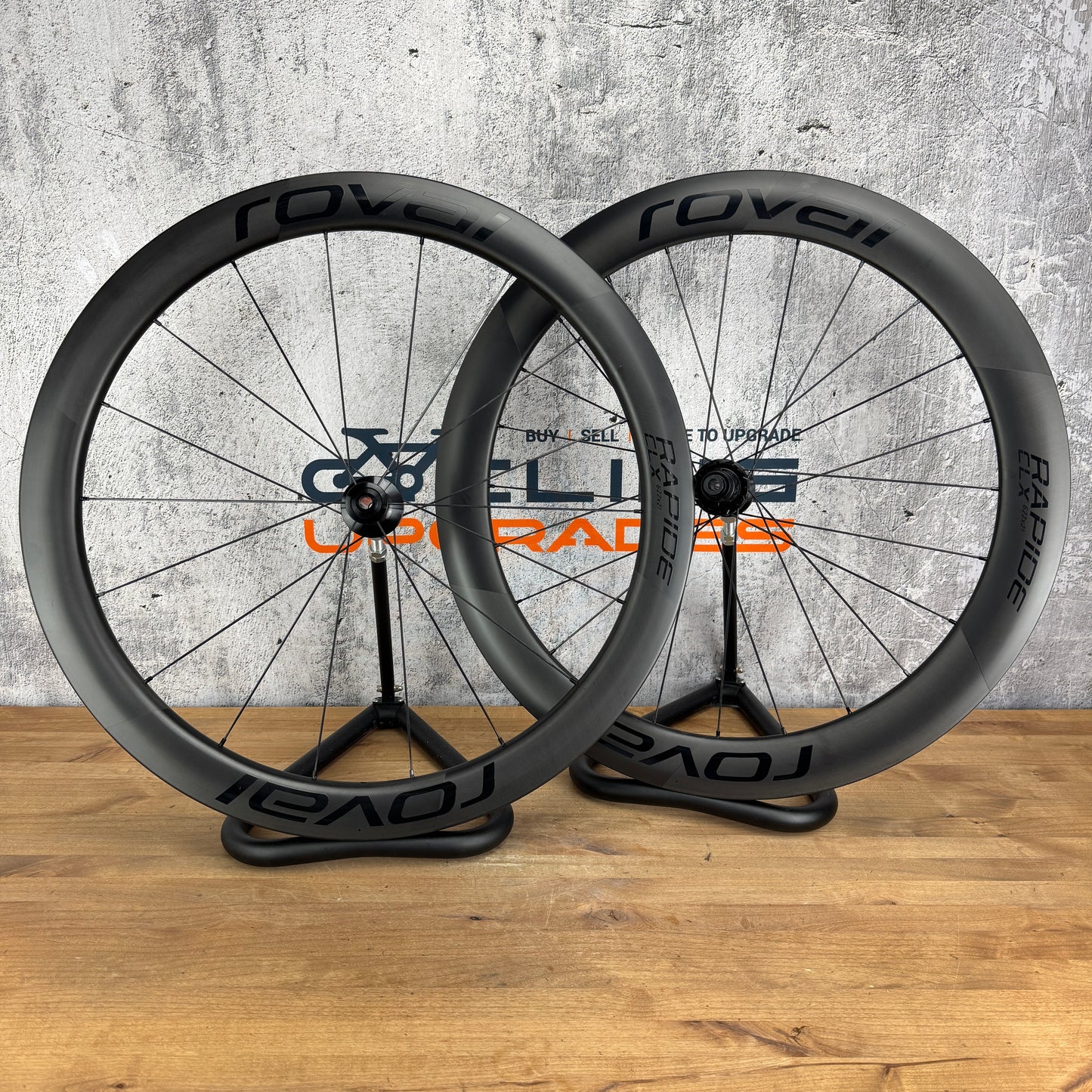 Roval Rapide CLX II Carbon Tubeless Disc Brake Wheelset 700c 1495g