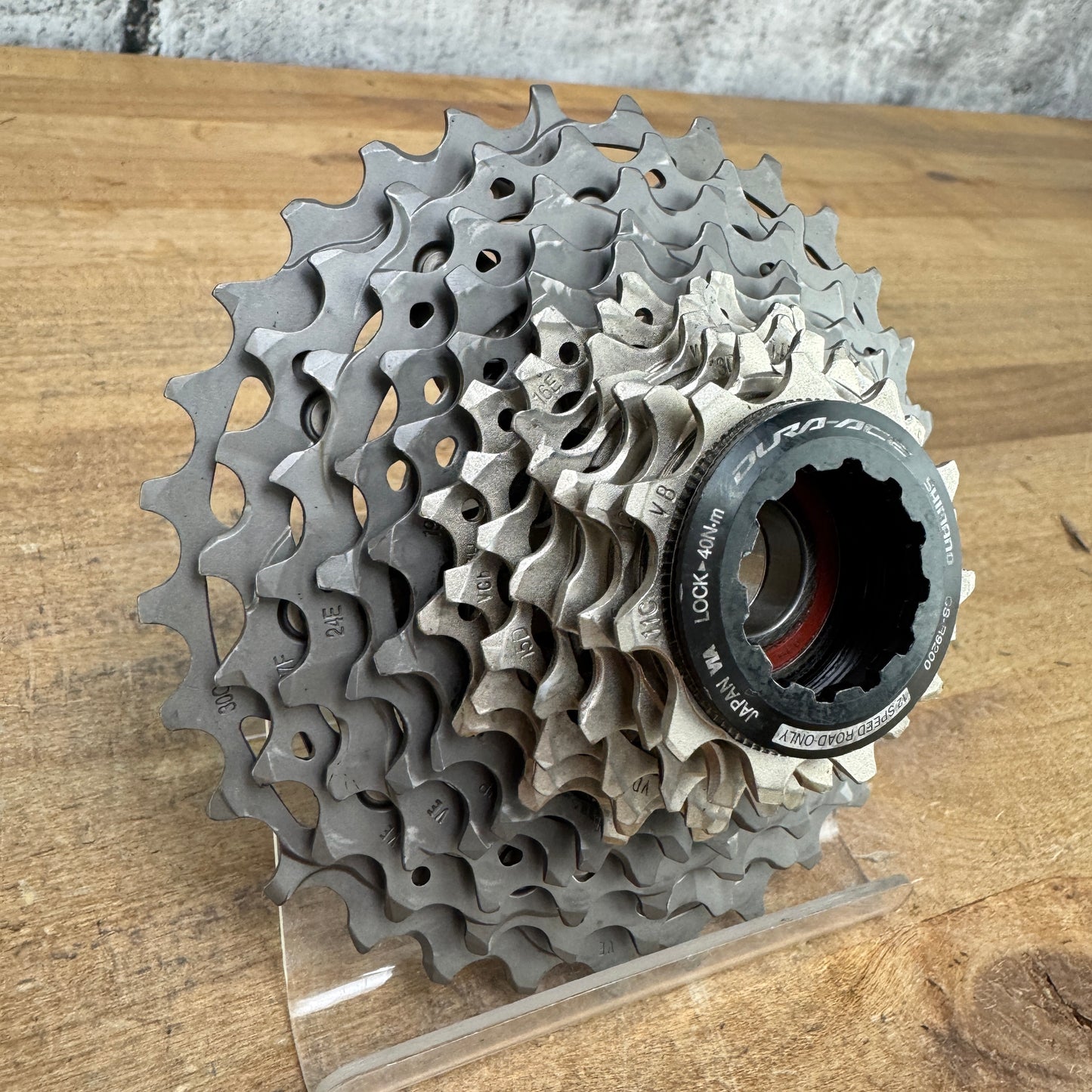 Low Mile! Shimano Dura Ace CS-R9200 11-30t 12-Speed Bike Cassette 225g