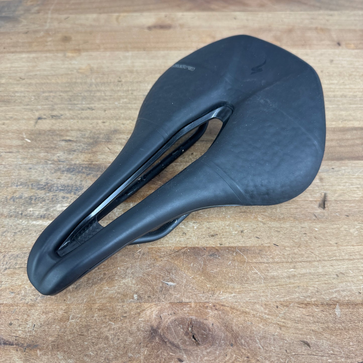 Specialized Power Pro w/ Elaston 7x7mm Titanium Rails 143mm Saddle 226g