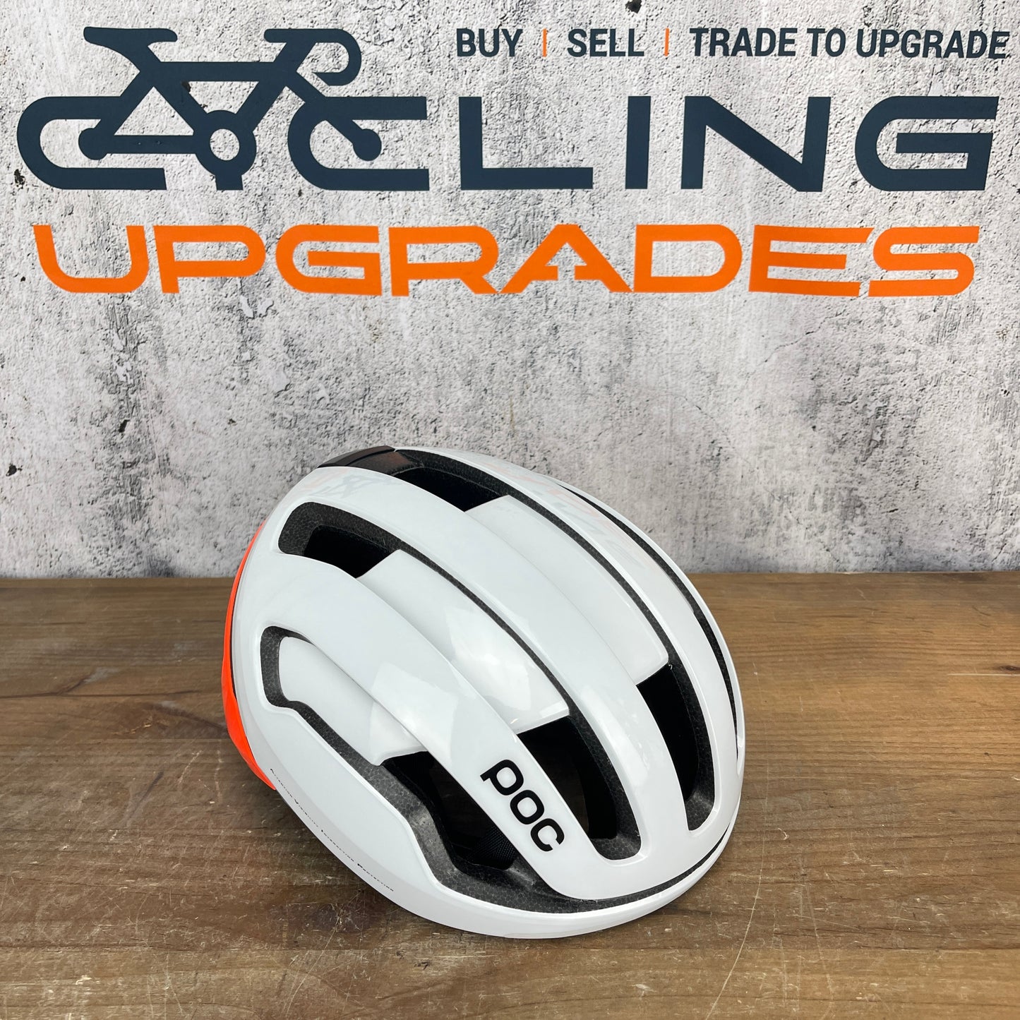 Worn Once! POC Omne Air Mips Large White Cycling Helmet 380g