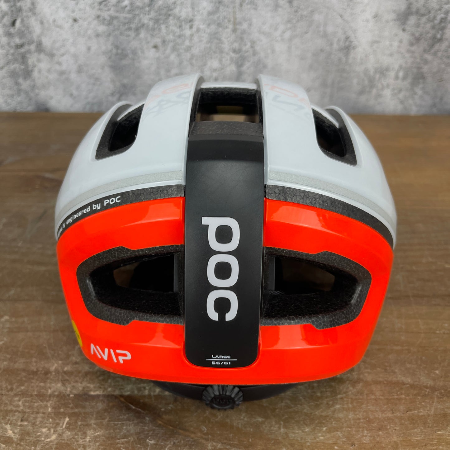 Worn Once! POC Omne Air Mips Large White Cycling Helmet 380g