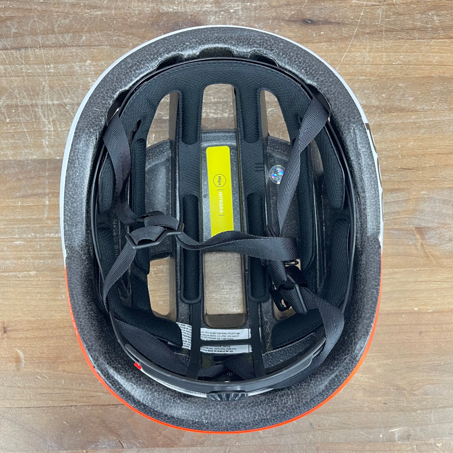 Worn Once! POC Omne Air Mips Large White Cycling Helmet 380g