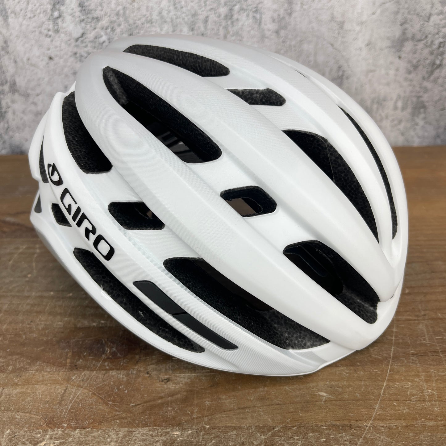 Worn Once! Giro Agilis Large White Cycling Helmet 345g