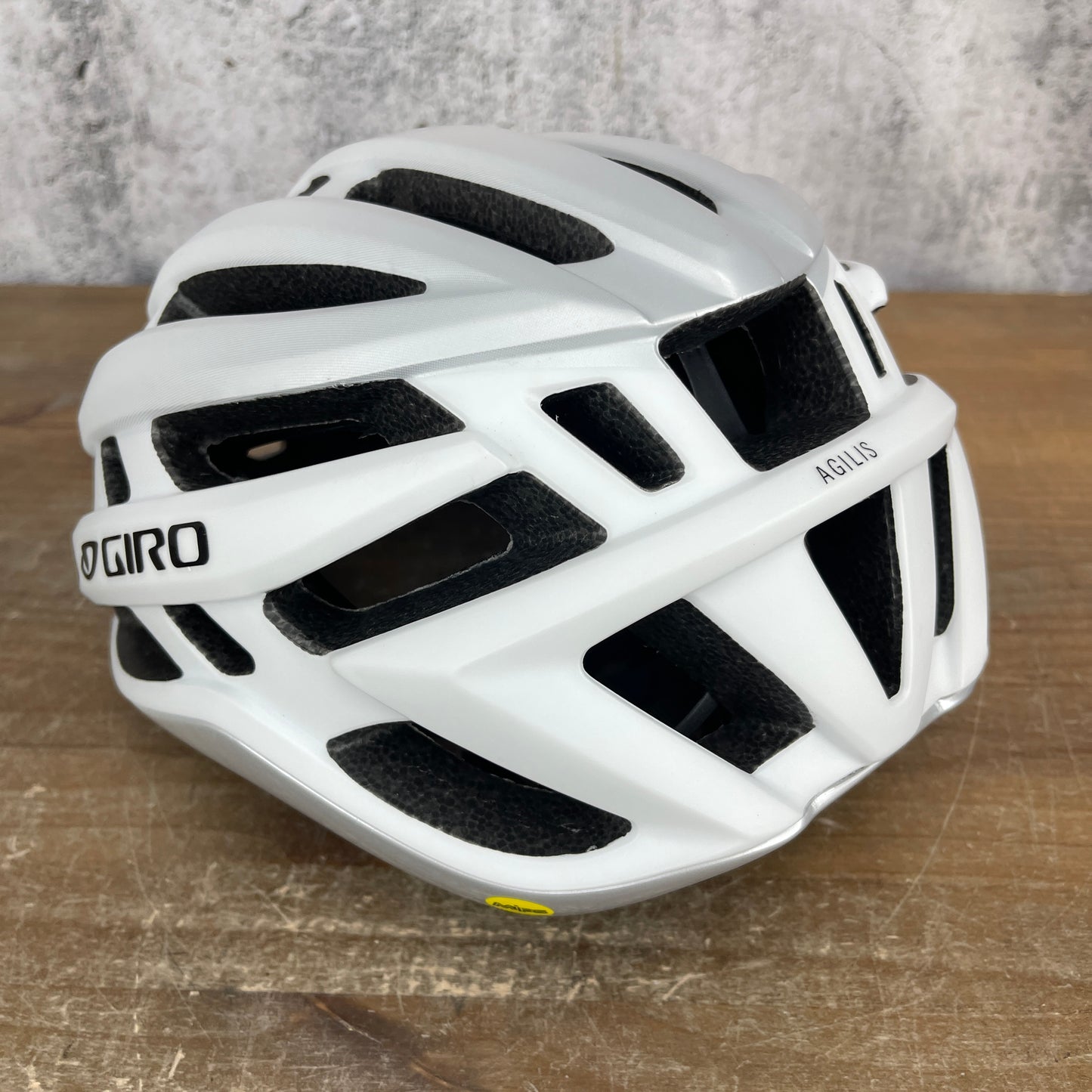 Worn Once! Giro Agilis Large White Cycling Helmet 345g