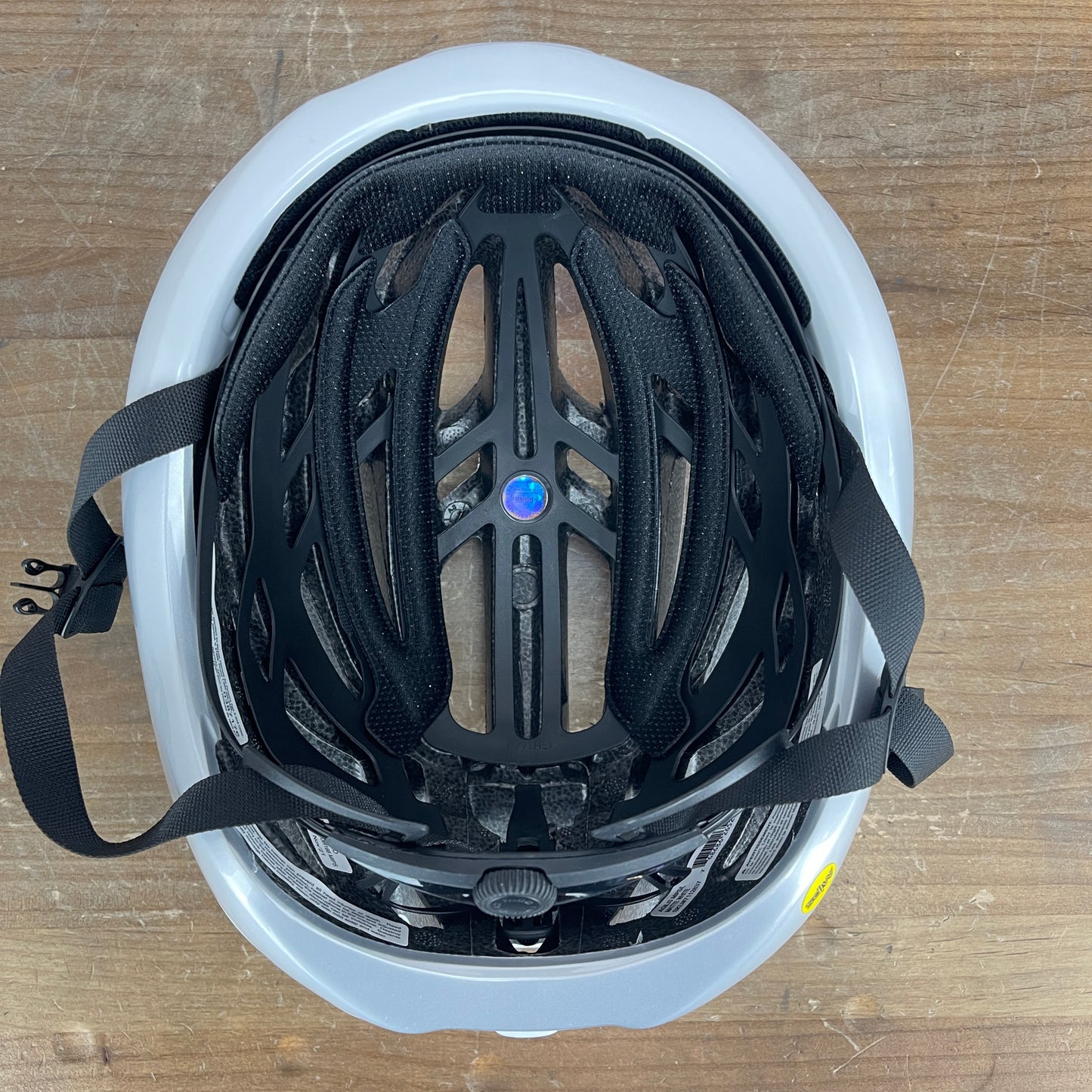 Worn Once! Giro Agilis Large White Cycling Helmet 345g