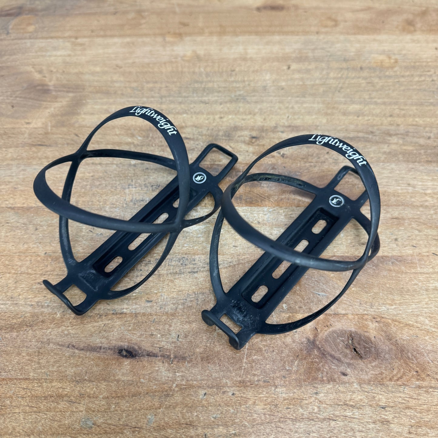 Lightweight Edelhofer Carbon Pair Bike Water Bottle Cages 35g