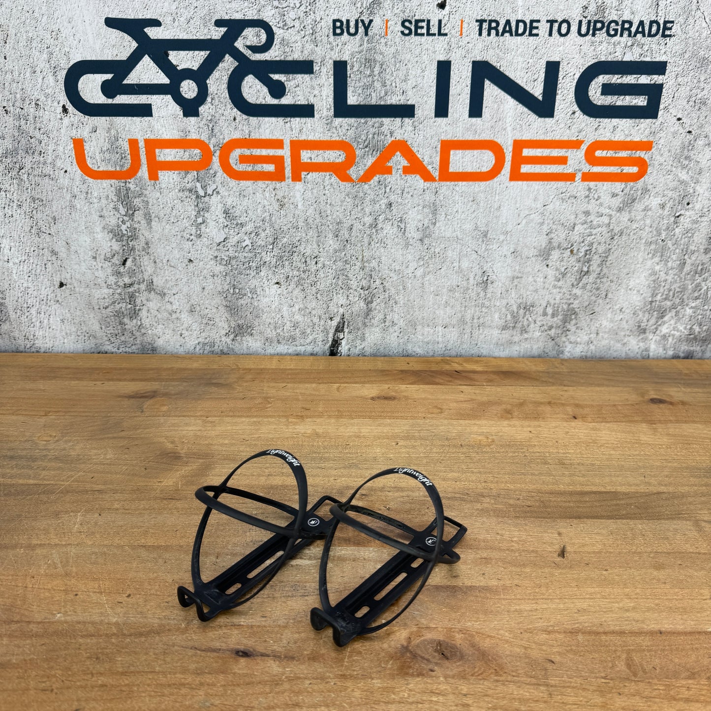Lightweight Edelhofer Carbon Pair Bike Water Bottle Cages 35g