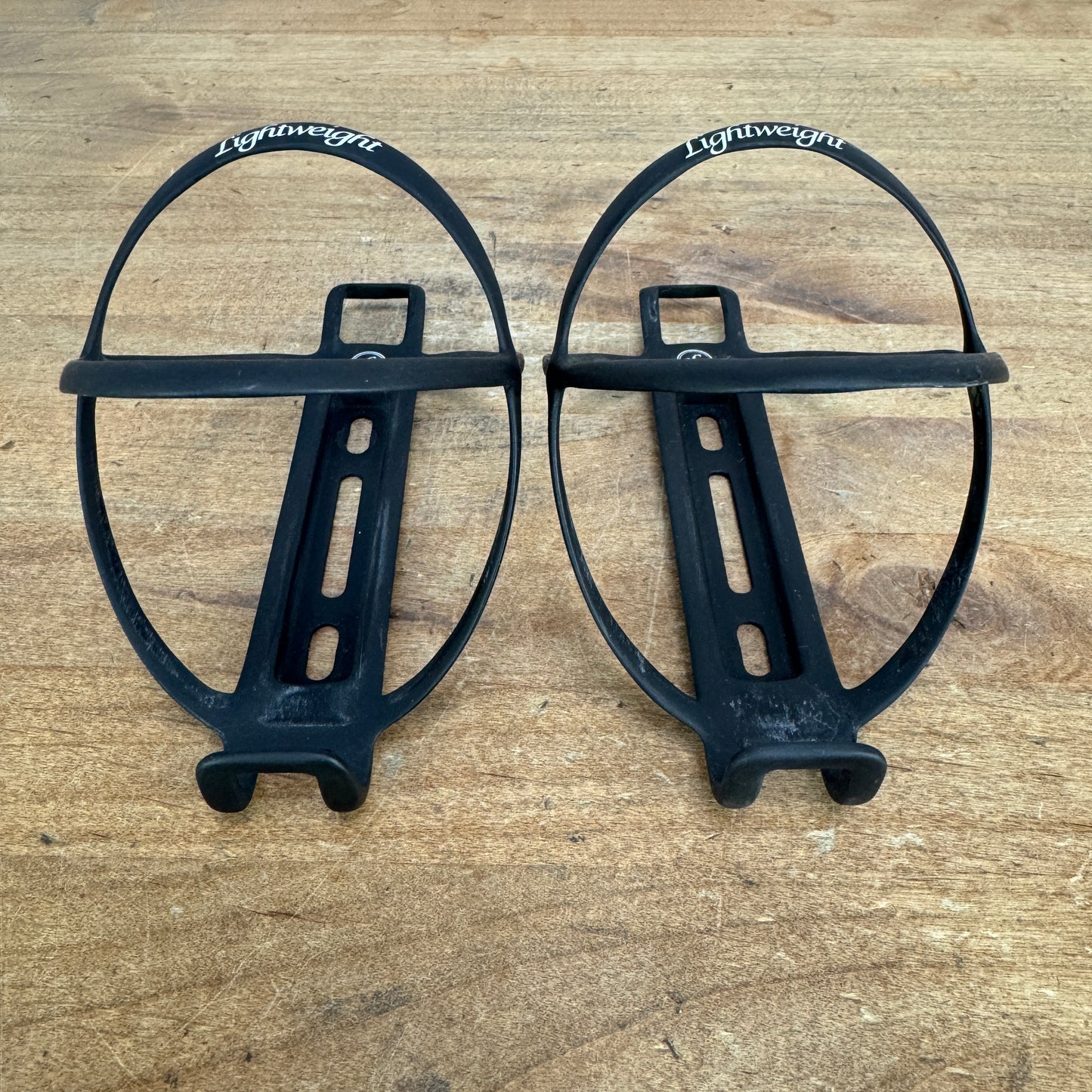 Lightweight Edelhofer Carbon Pair Bike Water Bottle Cages 35g
