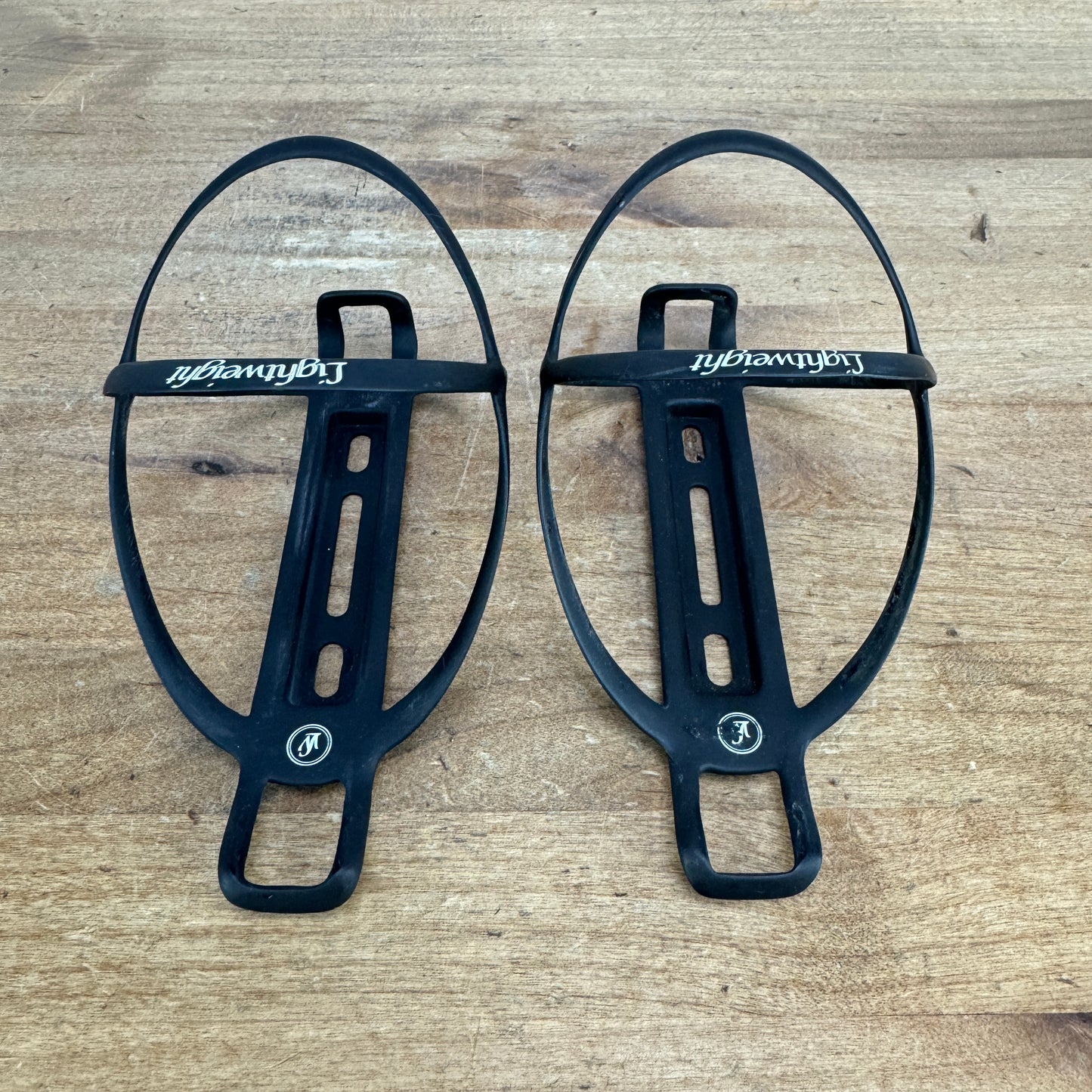 Lightweight Edelhofer Carbon Pair Bike Water Bottle Cages 35g
