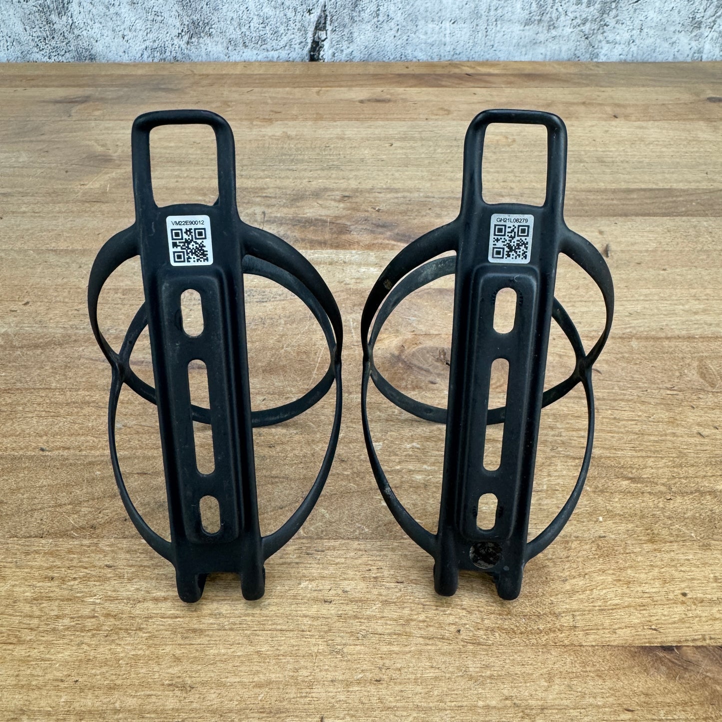 Lightweight Edelhofer Carbon Pair Bike Water Bottle Cages 35g