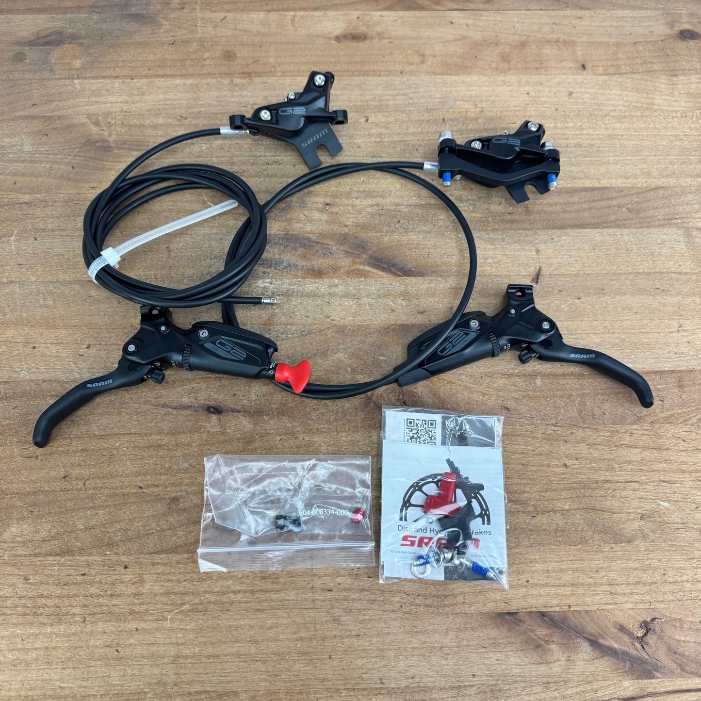 New! SRAM G2 RSC Hydraulic Post Mount Front & Rear Set Disc Brake Calipers